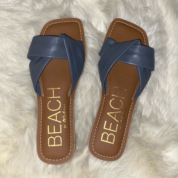 Blue Matisse Sandals - Picture 1 of 2